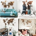 thumbnail image 2 of Enjoy The Wood 3D Wood World Map Wall Art Large Wood Wall Décor Housewarming Gift Idea Wood Wall Art World Travel Map for Home & Kitchen or Office (XL, Dark Walnut), 2 of 8