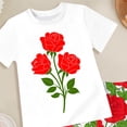 thumbnail image 4 of Toddler Baby Girl Clothes Cute Summer Short Sleeve T-Shirt Tops Shorts Clothes Sets Baby Girl Outfits,Toddler Sizes 6-12 Months 12-24 Months 2t 3t 4t 5t 6t 7t 8t 9t Children 9-10 Years, 4 of 4