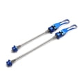 thumbnail image 1 of Bike Hub Quick Release Lever Aluminum Alloy Wheel Quick Release Axle Skewer Blue, 1 of 7