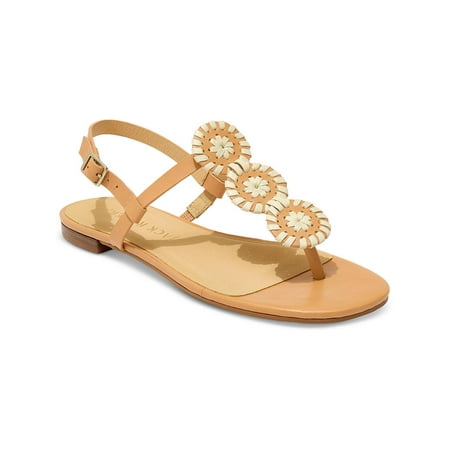 

Jack Rogers Womens Walsh Leather Slingback Thong Sandals