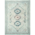 thumbnail image 6 of Jamfeel Rugs for Living Room Vintage Print Non-slip Low Pile Area Rug Ultra-Thin Soft Washble Carpets 4' X 6' Beige, 6 of 7