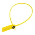 thumbnail image 1 of LYUMO 100 Uds. Etiquetas de Sello de Seguridad para Corbatas de Equipaje de 40cm, Amarillo, 1 of 8