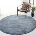 thumbnail image 2 of SAFAVIEH Retro Kelvin Abstract Area Rug, Grey/Blue, 6'7" x 6'7" Round, 2 of 8