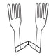 thumbnail image 1 of Soporte para guantes de cocina, estante para secar toallas, soporte plegable, multiusos y reutilizable, soporte estable para secadora de ,, 1 of 9