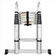 thumbnail image 3 of Bowoshen Folding Step Ladder 16.5ft Telescoping Extension Ladder EN131 Certified Aluminium Portable Multi-Purpose A-Frame 2.5+2.5M Loft Ladder 330lb Load Capacity, 3 of 3