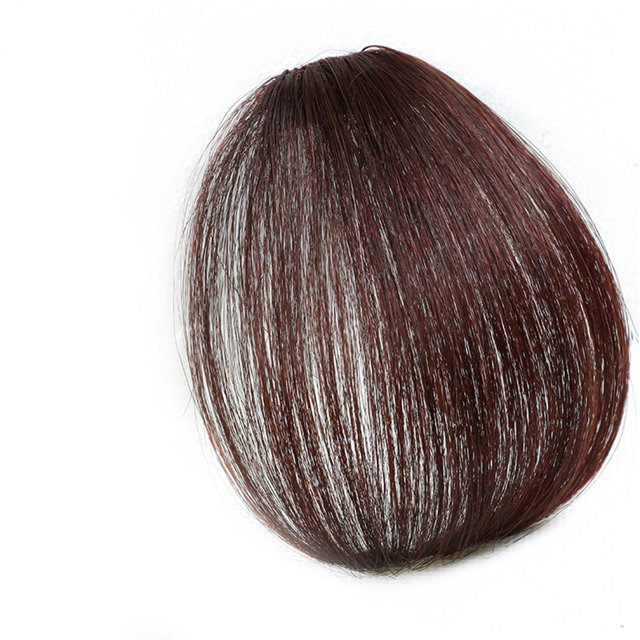 Bang Clip Flequillo Clip De Pelo Sintético Una Pieza Natural Fino Wispy Front Fringe Flequillo Para Mujeres ANGGREK Otros