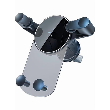 Car Phone Mount with Wireless Charger MAX 15W, Car Vent Mount Bracket Fast Charging, Cell Phone Stand Holder for iPhone 16 15 14 13 12 11 Pro Max, Samsung Galaxy S25 S24 S23 S22 S21 Plus Ultra