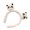 White, variant on Creative Panda Hair Plush Theme Hair Accessory Korean Styles Headband Hair Decoration for Comfort and Styles