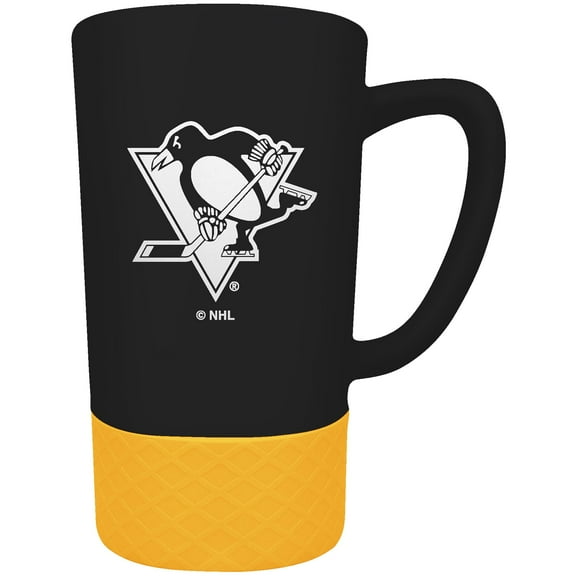 Pittsburgh Penguins Team Logo 16oz. Laser Etched Jump Mug