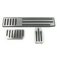 thumbnail image 6 of BFY 3Pcs For Tesla Model S & X Non-Slip Stainless Steel+ TPE Rubber Accelerator Brake Foot Rest Pedal Pad, 6 of 12