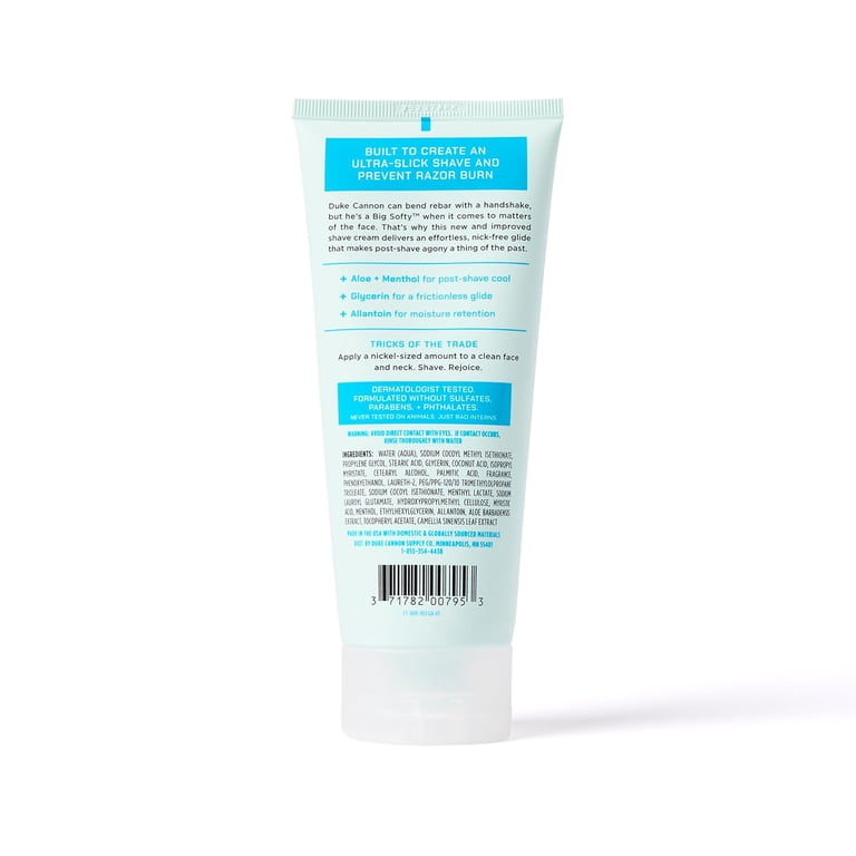 Duke Cannon Big Softy Shaving Cream for Men photo 4
