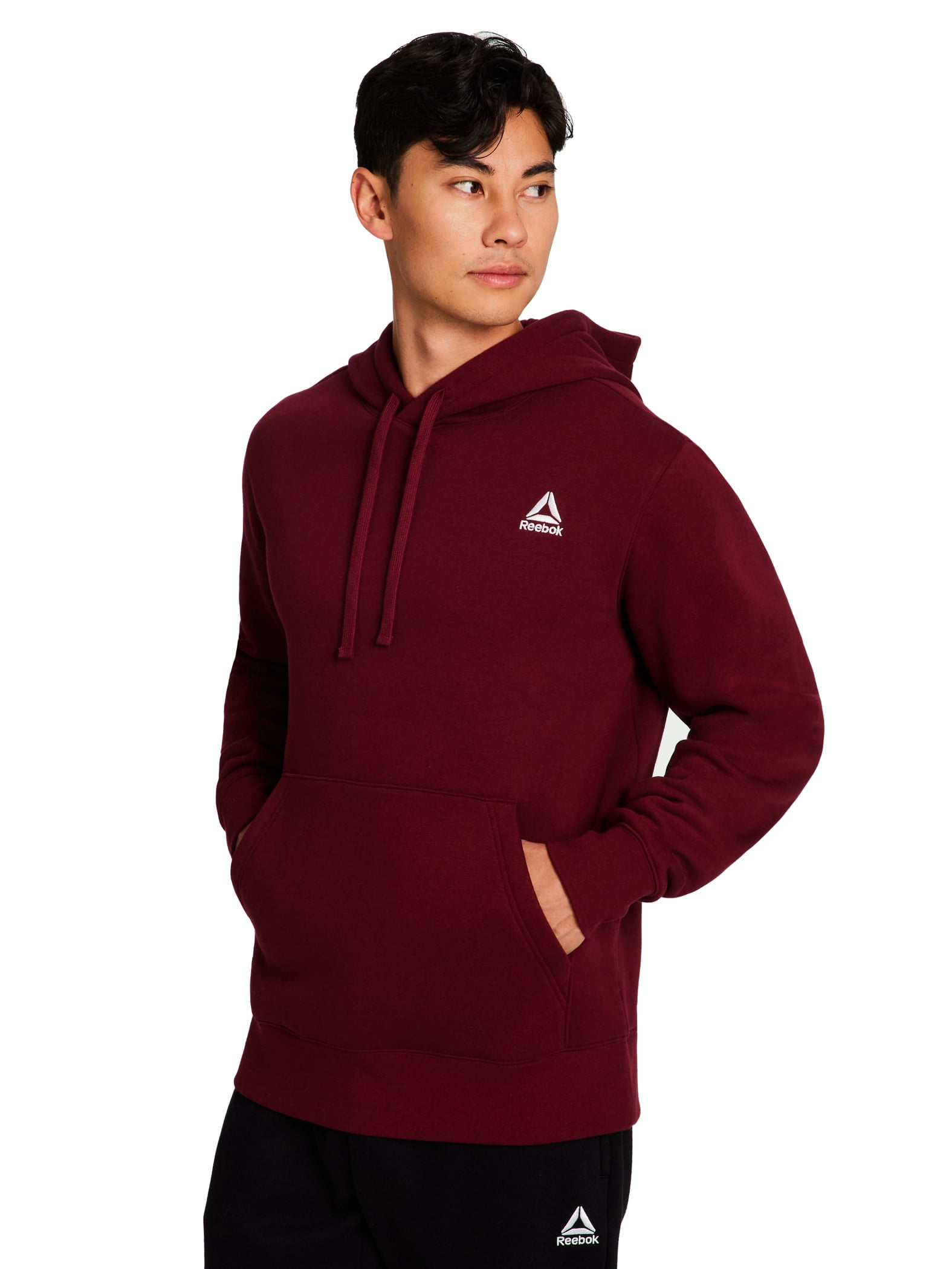 Reebok Men's and Big Men's Game Day Fleece Left Chest Hoodie, Sizes XS-5XL