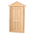 thumbnail image 6 of Miniature , unpainted outer door, 4 panels,, 6 of 7