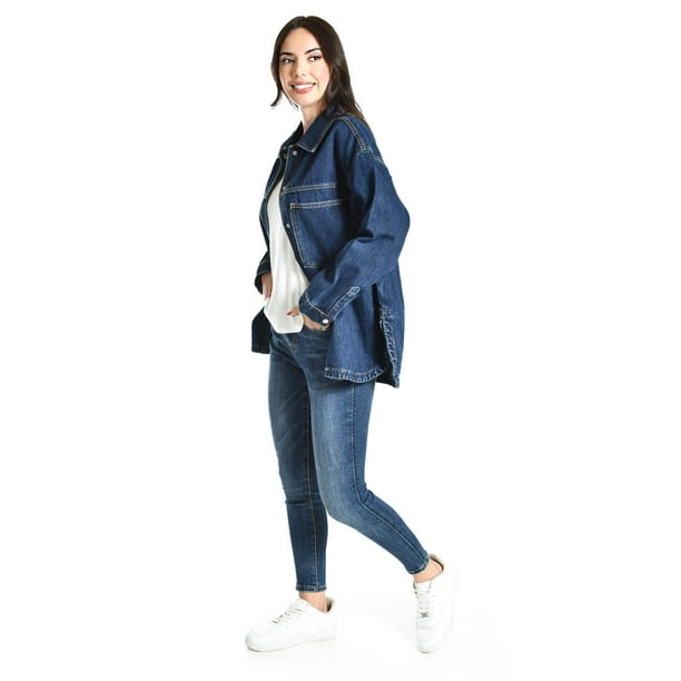 Invierno Outfit Chamarra De Mezclilla Outfits Con Chamarra De