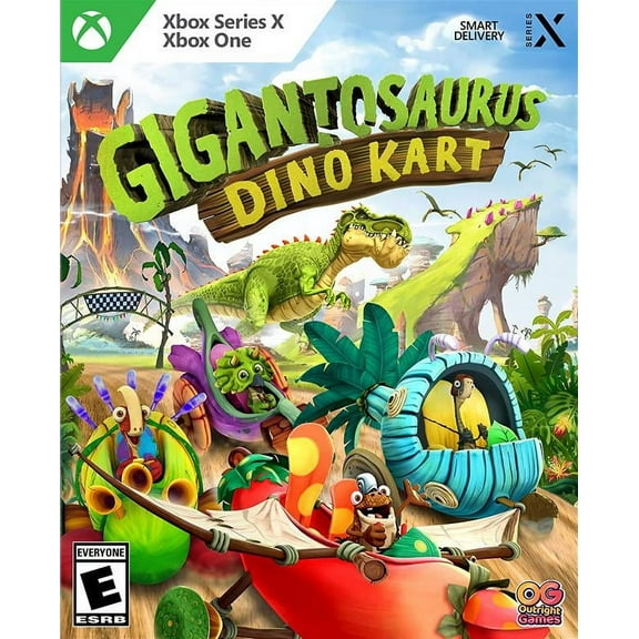 Gigantosaurus Dino Kart, Xbox Series X, Outright Games, 819338022642