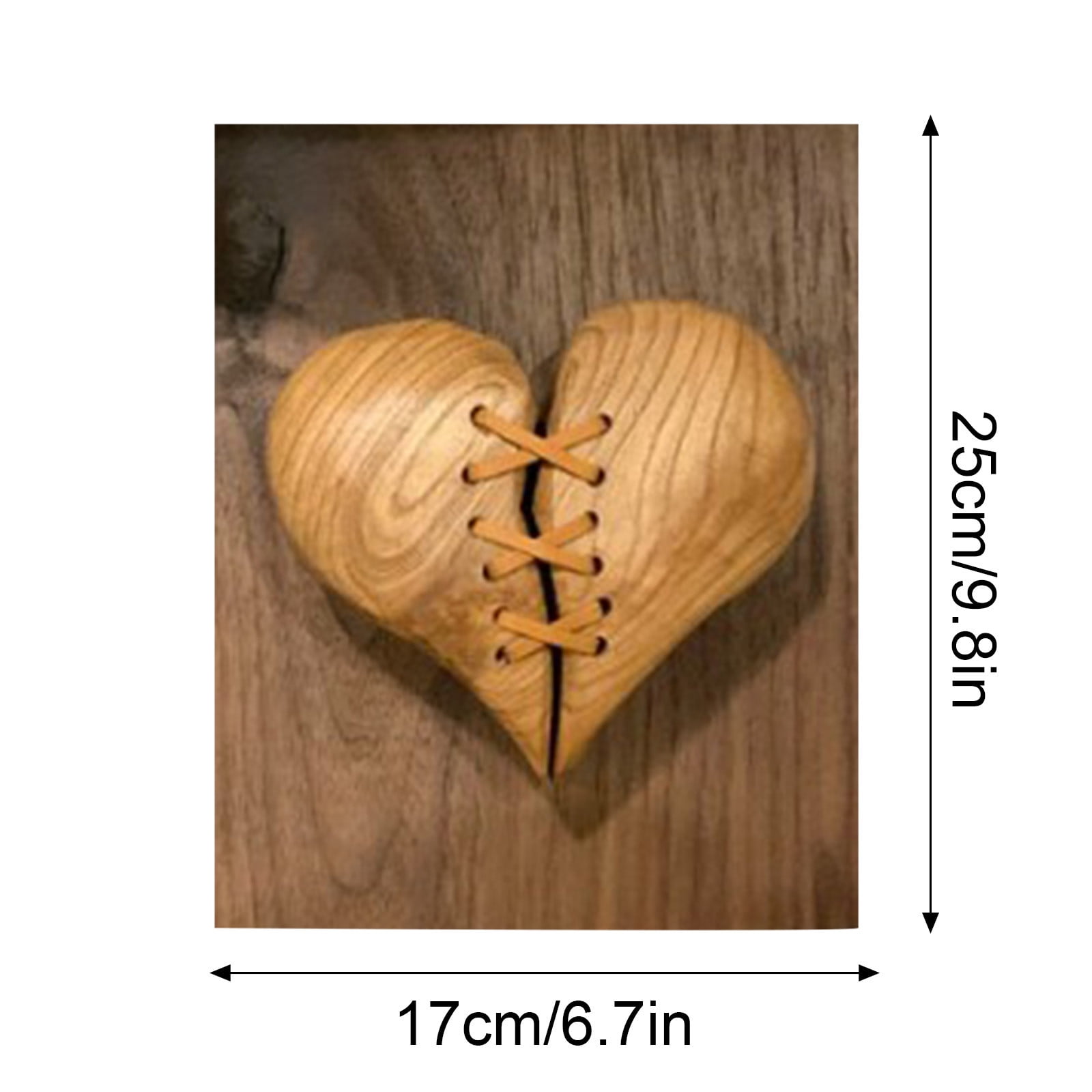 Door Key/Pendant/Plaque/Heart/Heart with Name-Olive Wood 