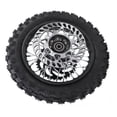 thumbnail image 1 of 10 Inch Tire Rim Assembly, 190mm Brake Rotor Rear Wheel Rim Assembly  for 50-110ml Dirt Pit Bike, 1 of 7