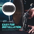 thumbnail image 4 of TABLZONE 2Pcs Black Drum Head Protective Sticker Pad Durable Lightweight Easy to Install Drum Accessory for Protection, 4 of 6