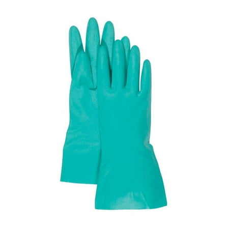 Boss Gloves  118L 13" Large Green Nitrile Gloves Exam Gloves