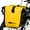 Yellow, variant on AFISHTOUR Waterproof Bike Panniers, 15L Bike Bags for Bicycles Rear Rack, Bicycle Saddle Bag for Grocery (Black, 1 PCS)