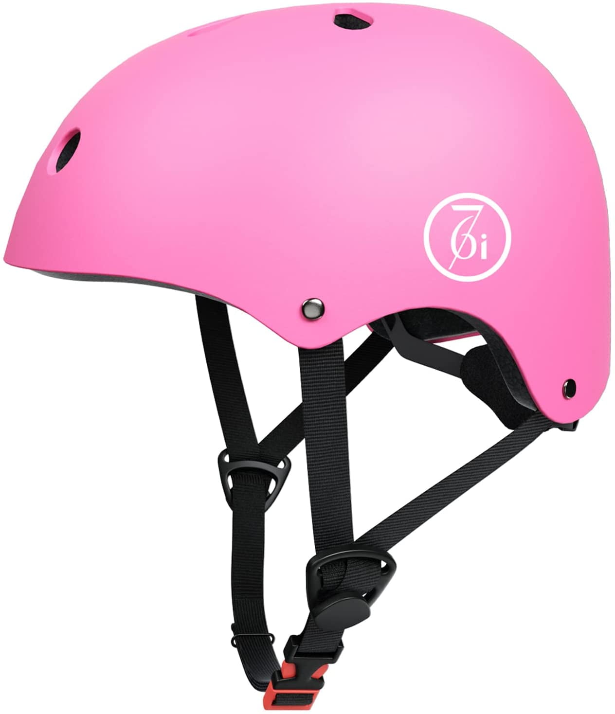 Kids Pink Bike Helmets Toddler Helmet Ages 3-8 Adjustable Kids Helmet Boys Girls 