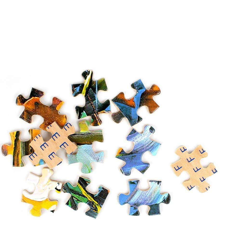 Ingooood Rainy Night Walk Wooden Jigsaw Puzzle 1000 Pieces 50 x 75cm 