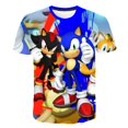 thumbnail image 5 of 20223 Camisetas de manga corta de verano para niños Sonic 2, ropa para bebés de 4 a 14 años, camisetas con estampado 3D, ropa para niños, atuendos para niños, 5 of 5