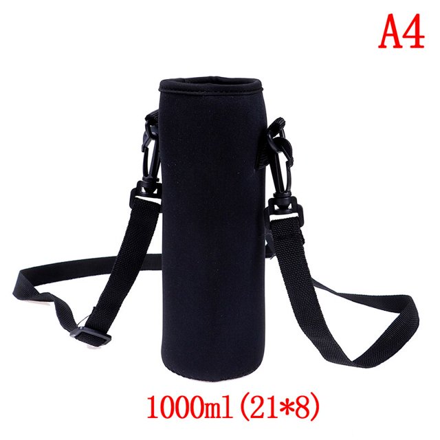 Sports Water Bottle Case Insulated Bag Neoprene Pouch Holder Sleeve Cover Carrier for Mug Bottle Cup 1pc 420-1500ML He Qiyong unisex