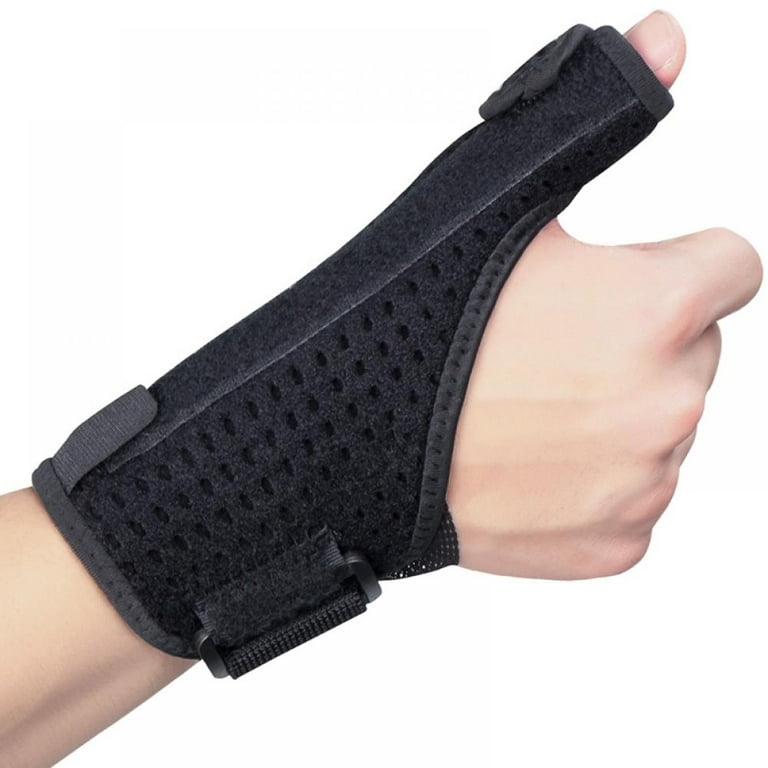 VELPEAU Wrist Brace with Thumb Spica Splint (Right Hand, Medium) 
