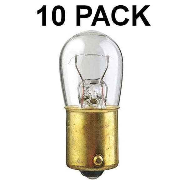 Universal Light Light Bulb fits Cars Trucks Motorcycles Boats RVs, 10 Pack