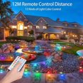 thumbnail image 2 of 10PCS Low Voltage Recessed RGB Deck Lamp φ42mm with Remote Control,12V Low Voltage In Ground Outdoor LED Landscape Lighting, 2 of 5