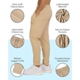 thumbnail image 2 of PURE CHAMP 3 Pack Men's Sweatpants with Zipper Pockets Lightweight Mesh Joggers, 2 of 3