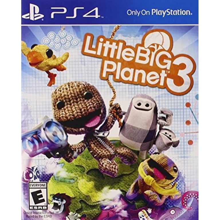 PS4 ゲーム3セット PlayStation Sony LittleBigPlanet 3 PS4 Plush Edition, PlayStation