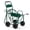 Green, variant on Ktaxon Iron Garden Hose Cart, 4-Wheel Mobile Pipe Truck with Dark Green Frame for Yard & Lawn