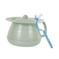 thumbnail image 2 of Esquirla Household Spittoon with Cover Bedside Commode Bucket, Multifunction Potty Urinal green, 2 of 8