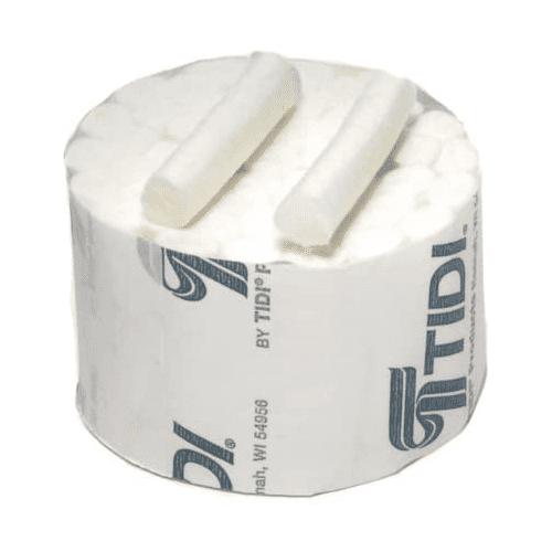 TIDI 969120 Dental Cotton Rolls Nosebleed Plugs (Bundle of 50)
