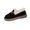 Black, variant on Wensltd Plush Flat Shoe for Womens Fuzzy Lined Winter Snow Shoes Cozy Comfort Indoor Outdoor Cold Weather
