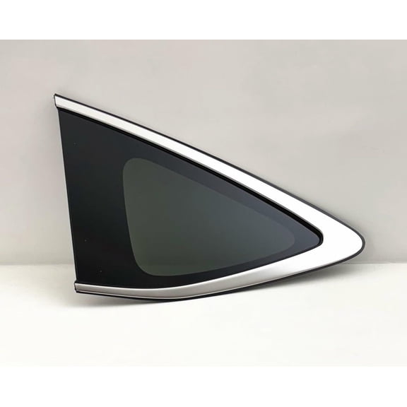 Tempered Driver Left Side Quarter Window Quarter Glass Compatible with Honda CR-V 2012-2016 Models