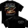 thumbnail image 7 of Death Before Dismount MILITARY 100% Cotton Black T-Shirt XXX-Large, 7 of 7