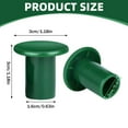thumbnail image 3 of MOQIN Plant Stake Topper Small Garden Stick Caps Outdoor Cane Caps Green Eye Protector End Caps Plant Support Stick Covers for Wood Sticks 36pc, 3 of 7