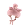 thumbnail image 2 of Gorro de felpa de invierno Salvador Con orejeras Color rosa, 2 of 9