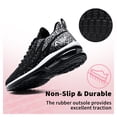 thumbnail image 4 of MAYKX Women’s Air Running Shoes – Knit Upper Tennis Sneakers Soft Cotton Insole Cushion Walking Shoes for Sports or Daily Walks, 4 of 5
