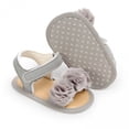 thumbnail image 5 of Kiplyki Baby Girls Shoes Non-Slip Rubber Sole High-Top Infant First Walking Shoes Toddler Crib Shoes Newborn Loafers Flats, 5 of 7