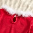 thumbnail image 6 of URMAGIC Toddler & Baby Girls Santa Suit Dress Headband Christmas Party Cosplay Costume, 6 of 8