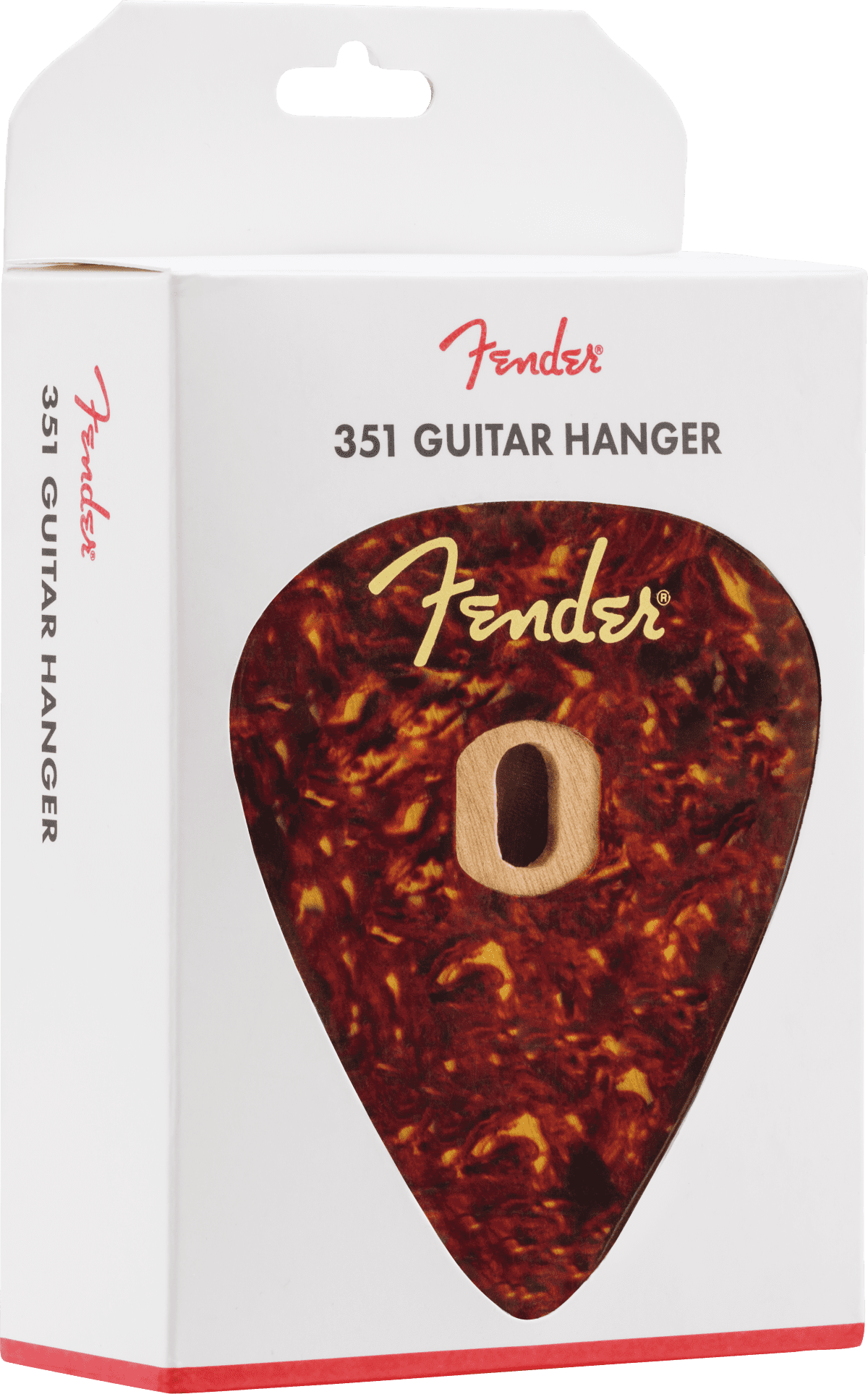 Fender 351 Guitar Wall Hanger, Tortoiseshell Mahogany