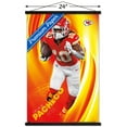 thumbnail image 3 of NFL Kansas City Chiefs - Isiah Pacheco 24 Wall Poster with Magnetic Frame, 22.375" x 34", 3 of 5