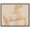 Black Frame, variant on Art Remedy Vintage Sketches Canvas, 45" x 36", Silver Frame, A Marble Horse on the Quirinal Hill (recto), c. 1513