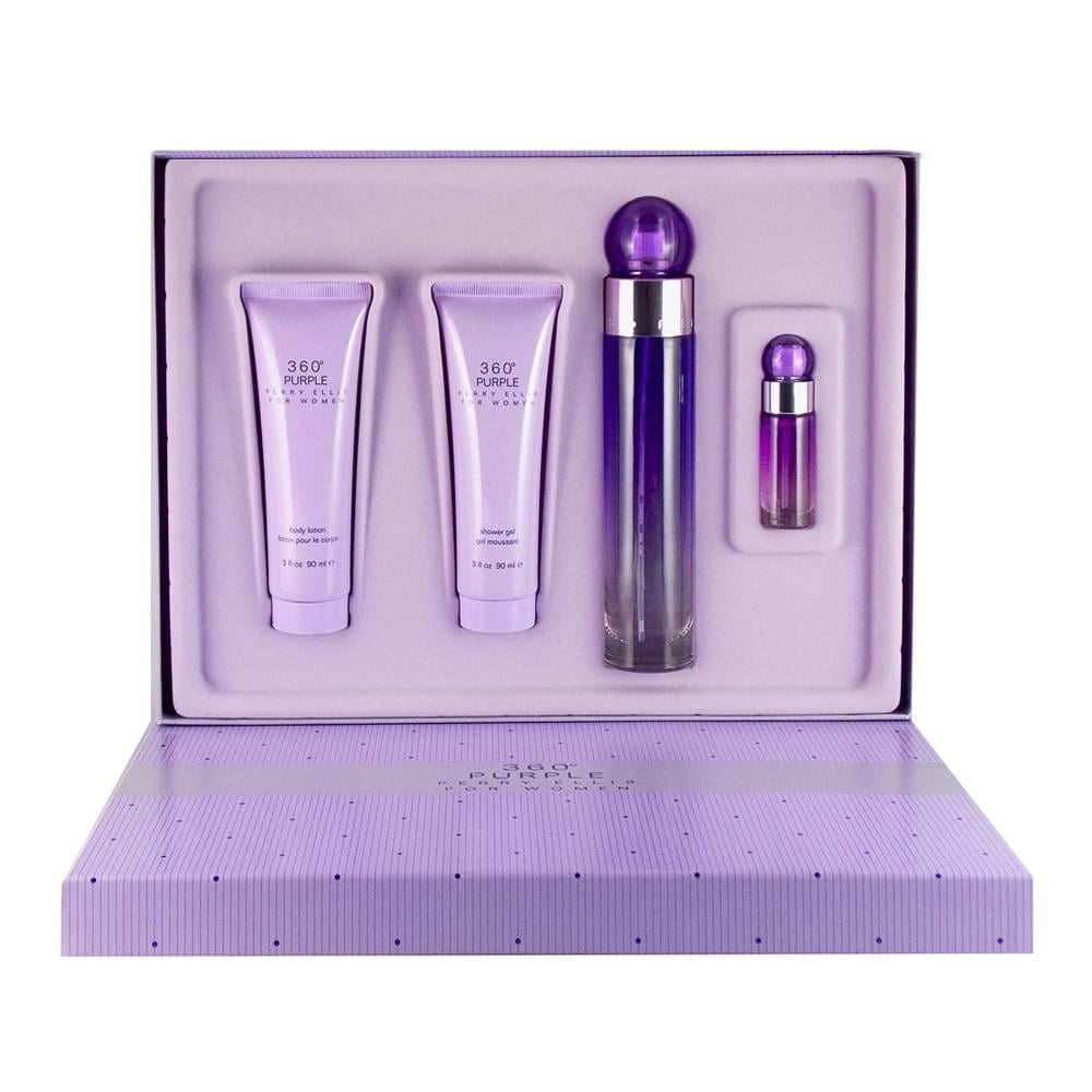 Set 360 Purple Dama Perry Ellis Pz Perry Ellis Set 360 Purple