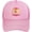 Pink, variant on Flag of Spain Bullfighting Mesh Hats Foam Trucker Hat Snapback Adjustable Size