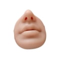 thumbnail image 3 of BELOVING Silicone Nose Lip Model Training Flexible Piercing Practice Skin Deep Skin, 3 of 10